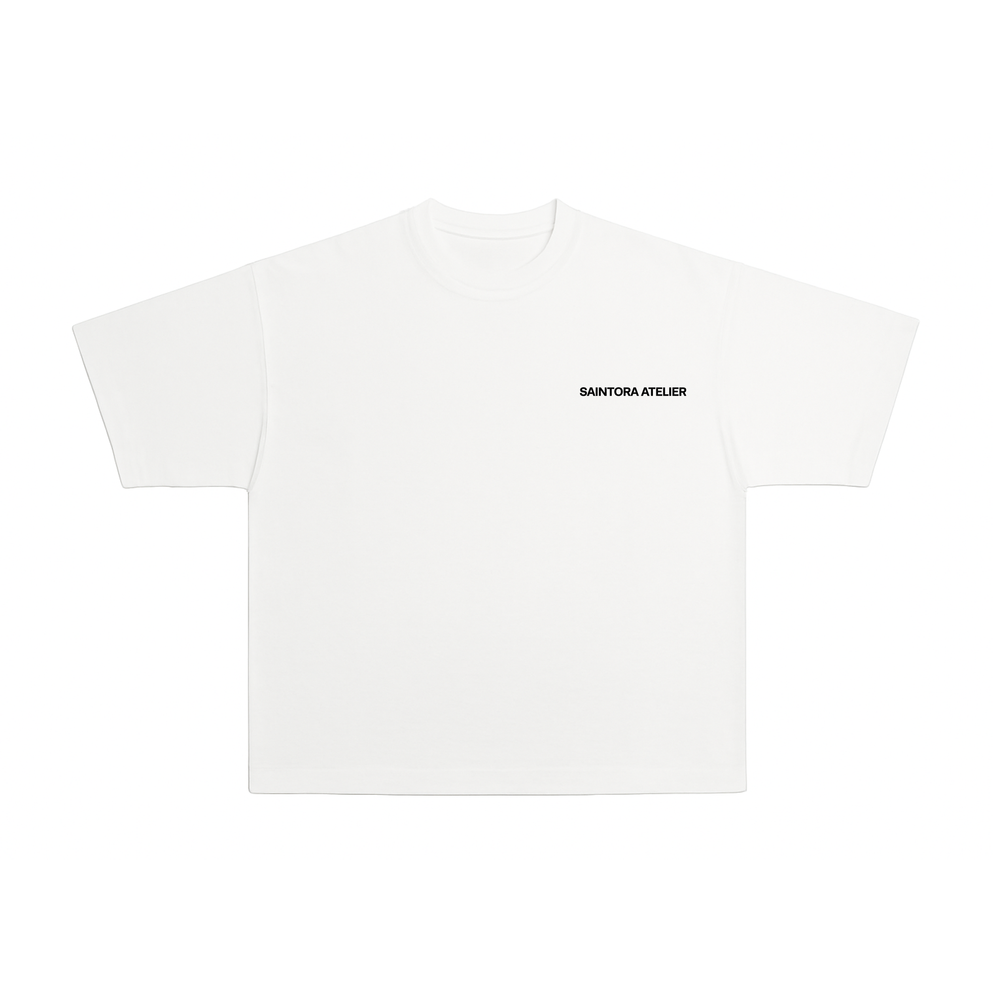 ON REPEAT TEE - BLACK PRINT