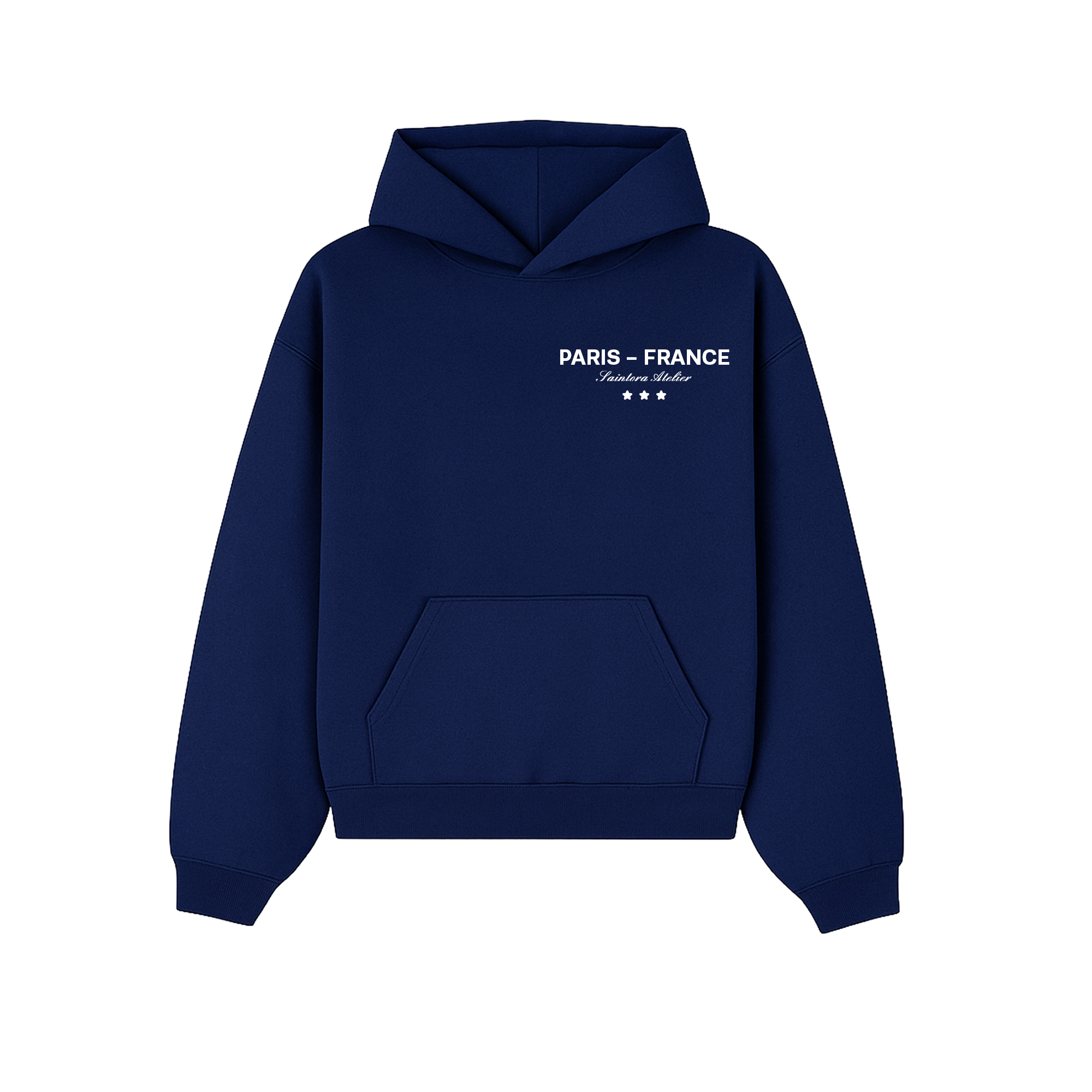 PARIS-FRANCE HOODIE | NAVY