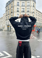 PARIS-FRANCE HOODIE | NAVY