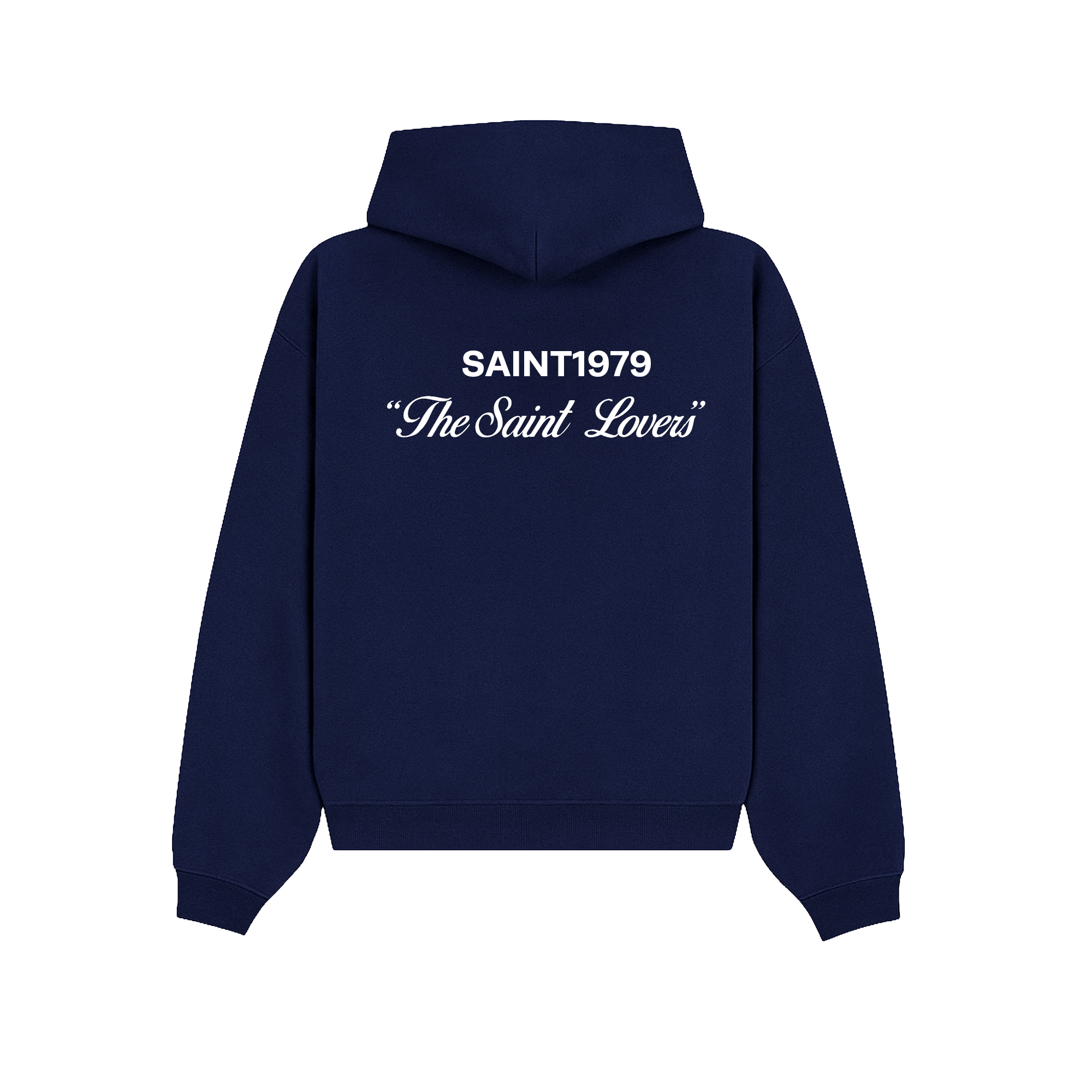 SAINT LOVERS HOODIE | NAVY