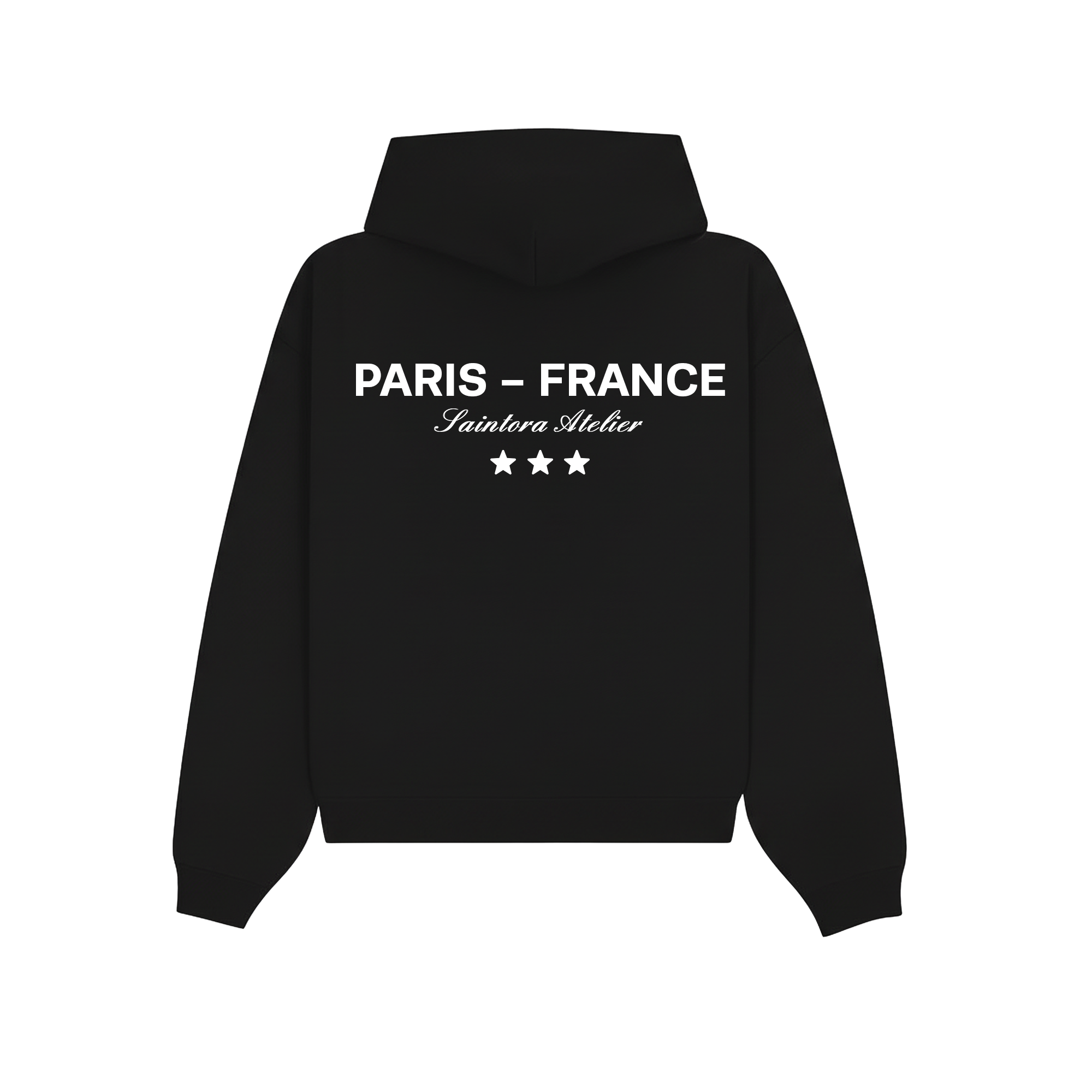 PARIS-FRANCE HOODIE | SMOKED GREY