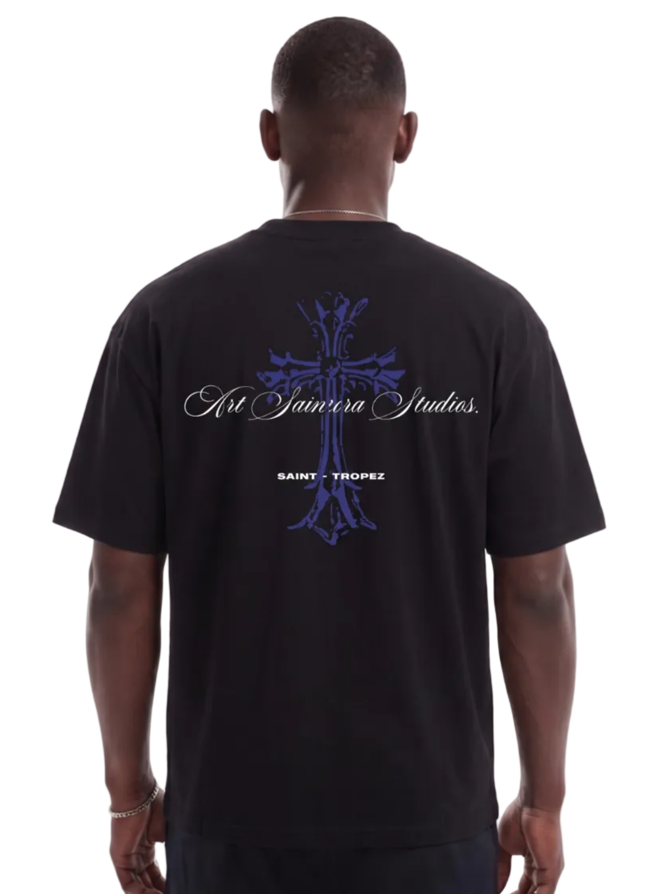 MIDNIGHT CROSS TEE